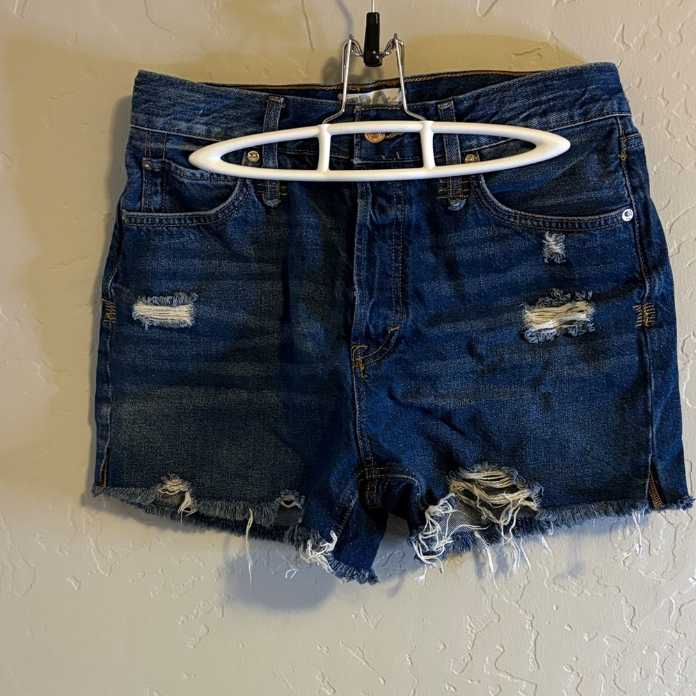 Free People Makai Cut Off Jean Shorts